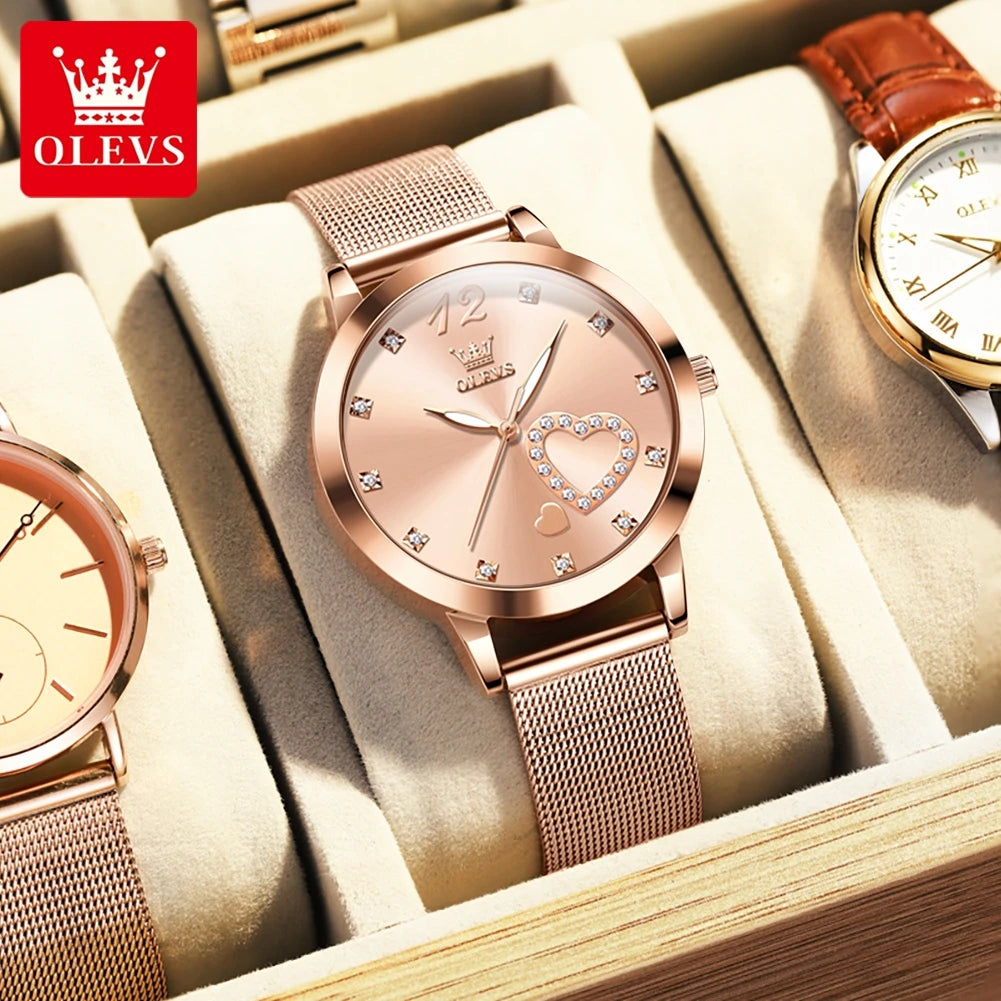 Hot Selling Brand OLEVS Watch 5189 Popular Women's Watches Good Quality Quartz Movement 3ATM Waterproof Ladies Watch