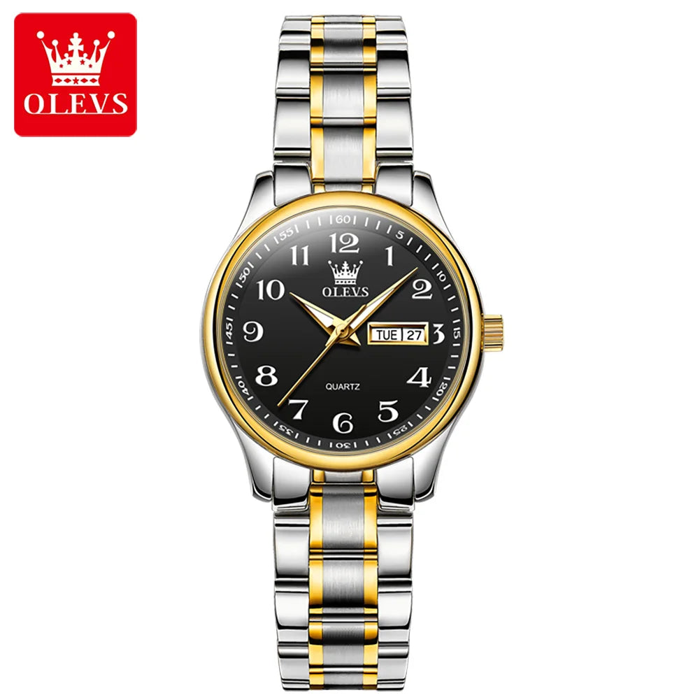 New OLEVS 5567 Luxury Men's Watches Fashionable and Simple Couple Watches Women Quartz SmartWatch Relojes