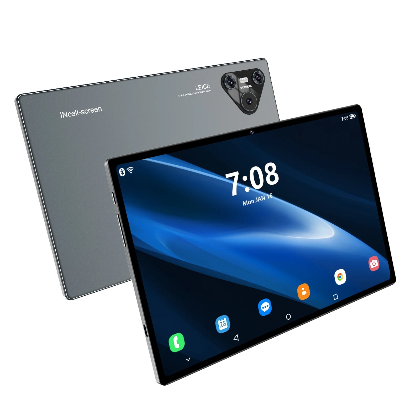 Hot 16 Pro 10.1inch Cross-Border Tablet for Adults Android System 14 12+256G MTK Octa Core New 2K Resolution Capacitive Screen