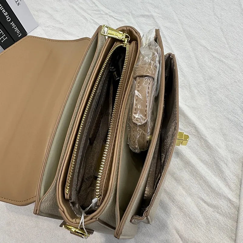 2024 Trendy Custom Designer Luxury Women's Classic PU Leather Bags Women Handbags Ladies Shoulder Bag