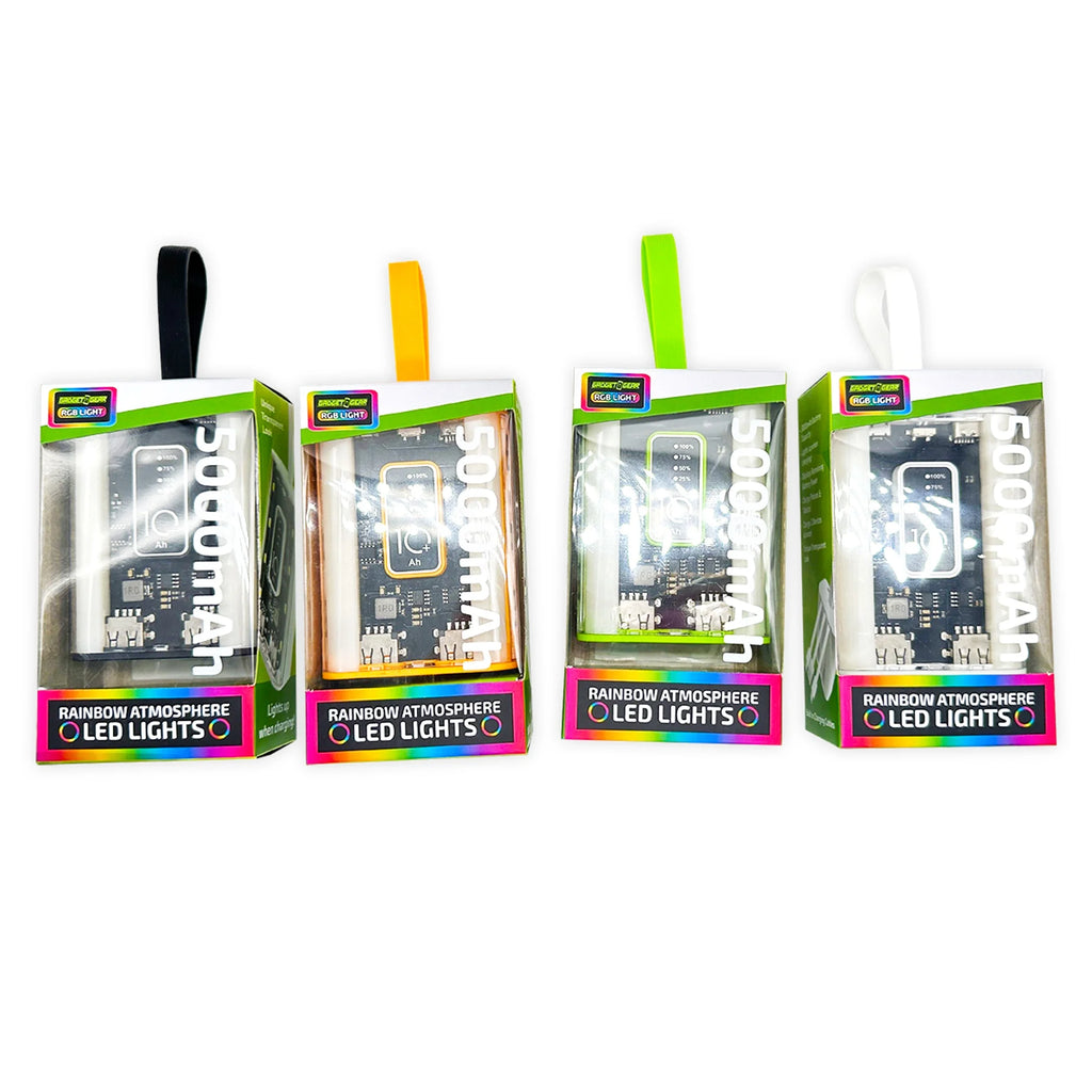 TD Transparent Solar Power Bank with LED Lights High Capacity 100000mah 50000mah and 30000mah Sockets Japan Standard