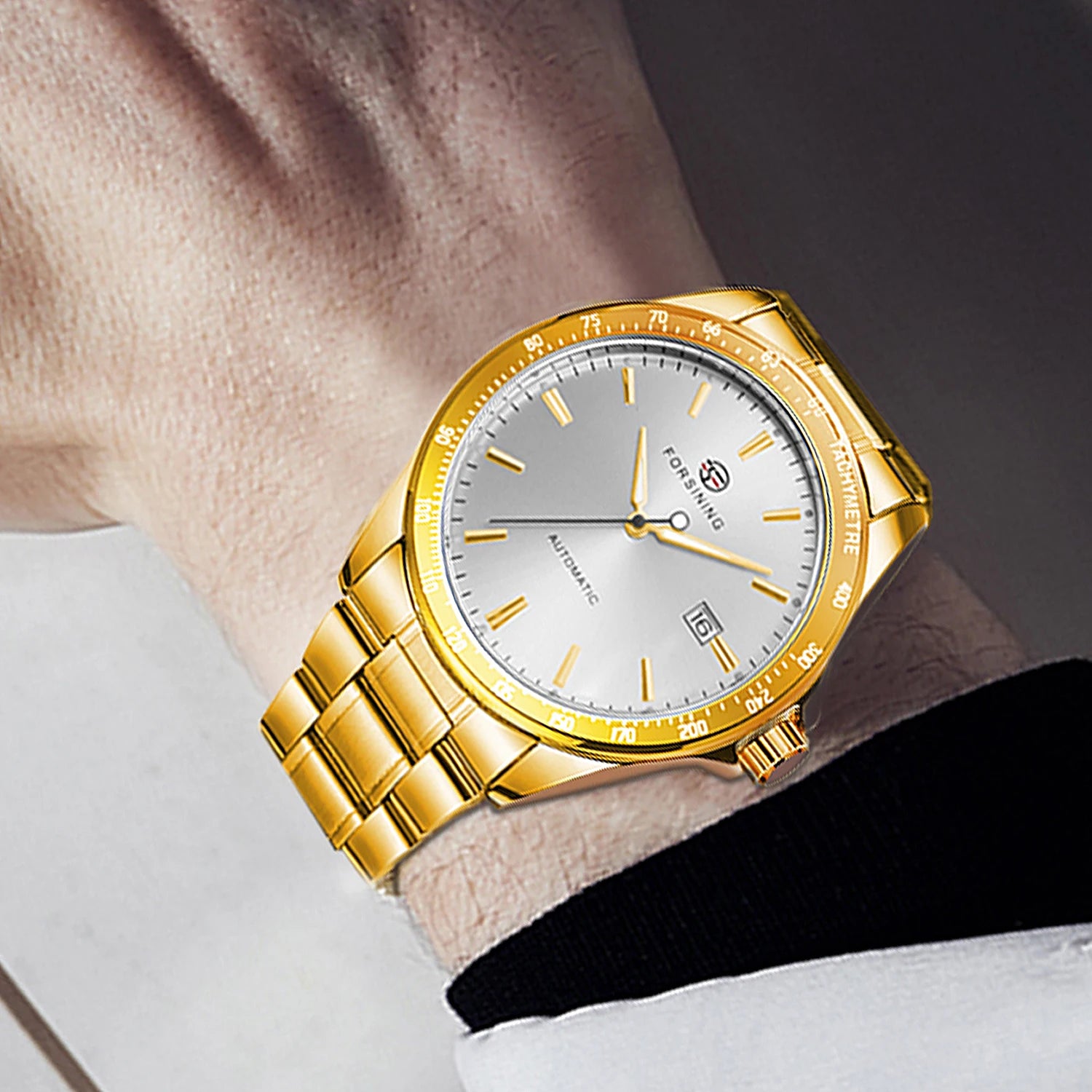 Forsining 2025 Original Luxury New Fashion Men's Watches Male Waterproof Automatic Manual Mechanical Male Wristwatch FSG8294