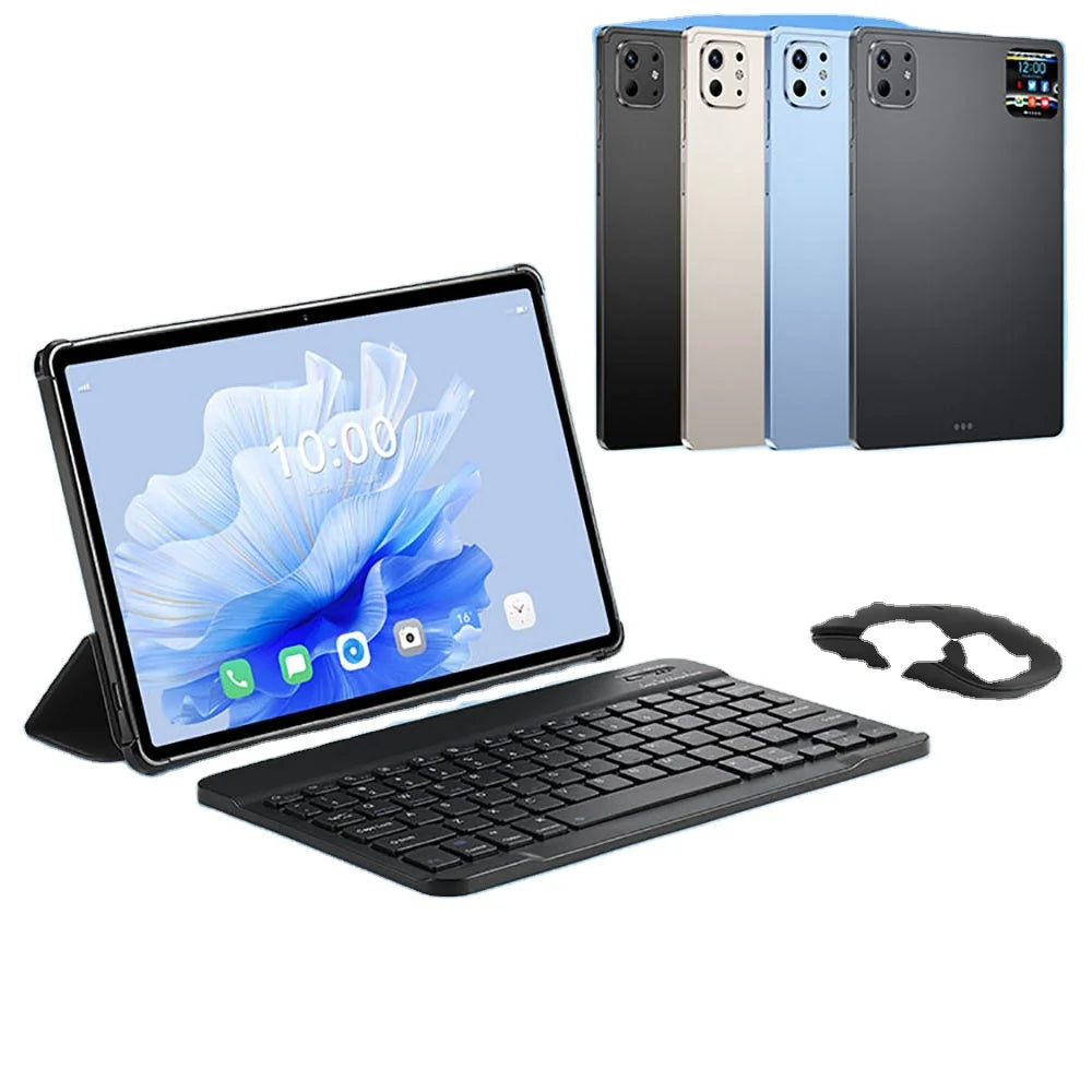 10.1 Inch Android 15 2-in-1 Tablet 16GB RAM 1TB ROM Octa-Core MTK 4G Dual SIM New 1920x1200 Business Study Education 2.0GHz Drop