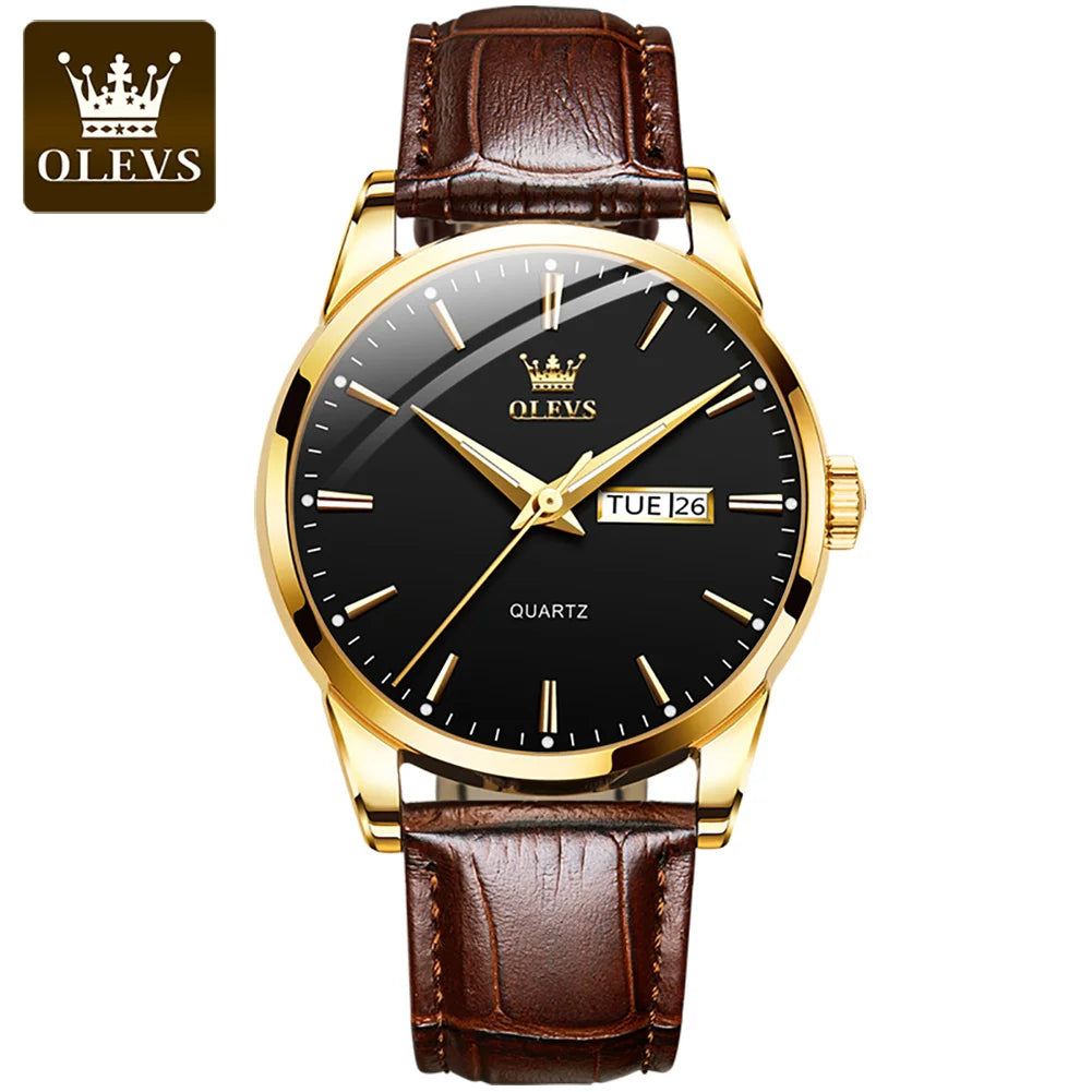 2024 OLEVS Brand 6898 Japan Movement Fashionable Business Watch Ladies Waterproof Ceramic Women's Watches Quartz Wrist Watch