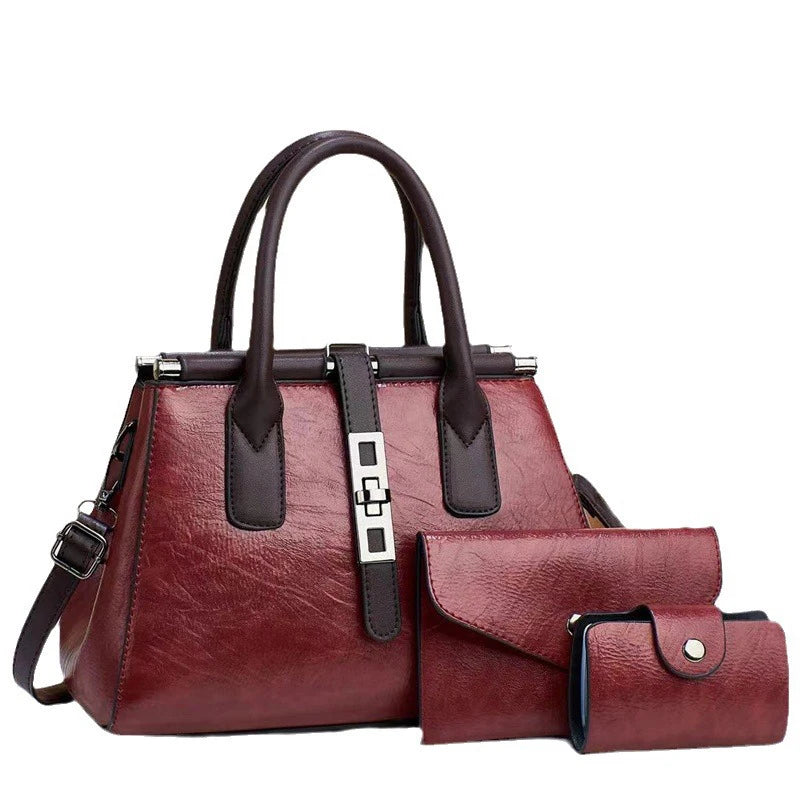 2023 New Spring Solid Color Pu Leather Female Crossbody Bags Fashion Luxury Women Handbags