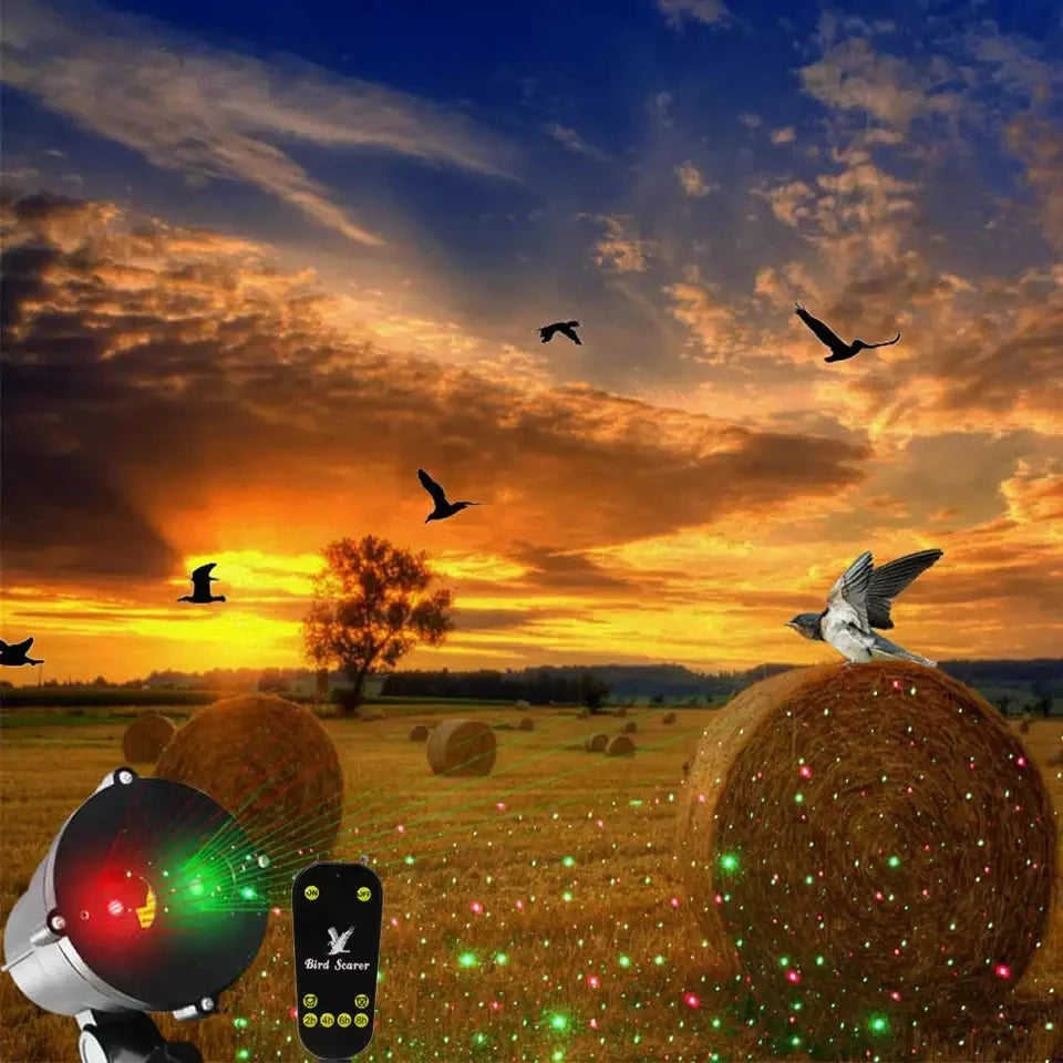 China Factory Wholesale Outdoor Laser Bird Repellent Equipment Bird Ultrasonic Laser to Keep Birds Away From Farmlands