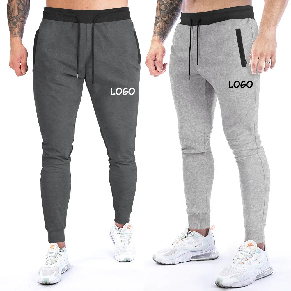 New Custom Sweatpants Men Running Sports Pants Quick-drying Basketball Loose Yoga Pants Fitness Workout Fashion Casual Pants
