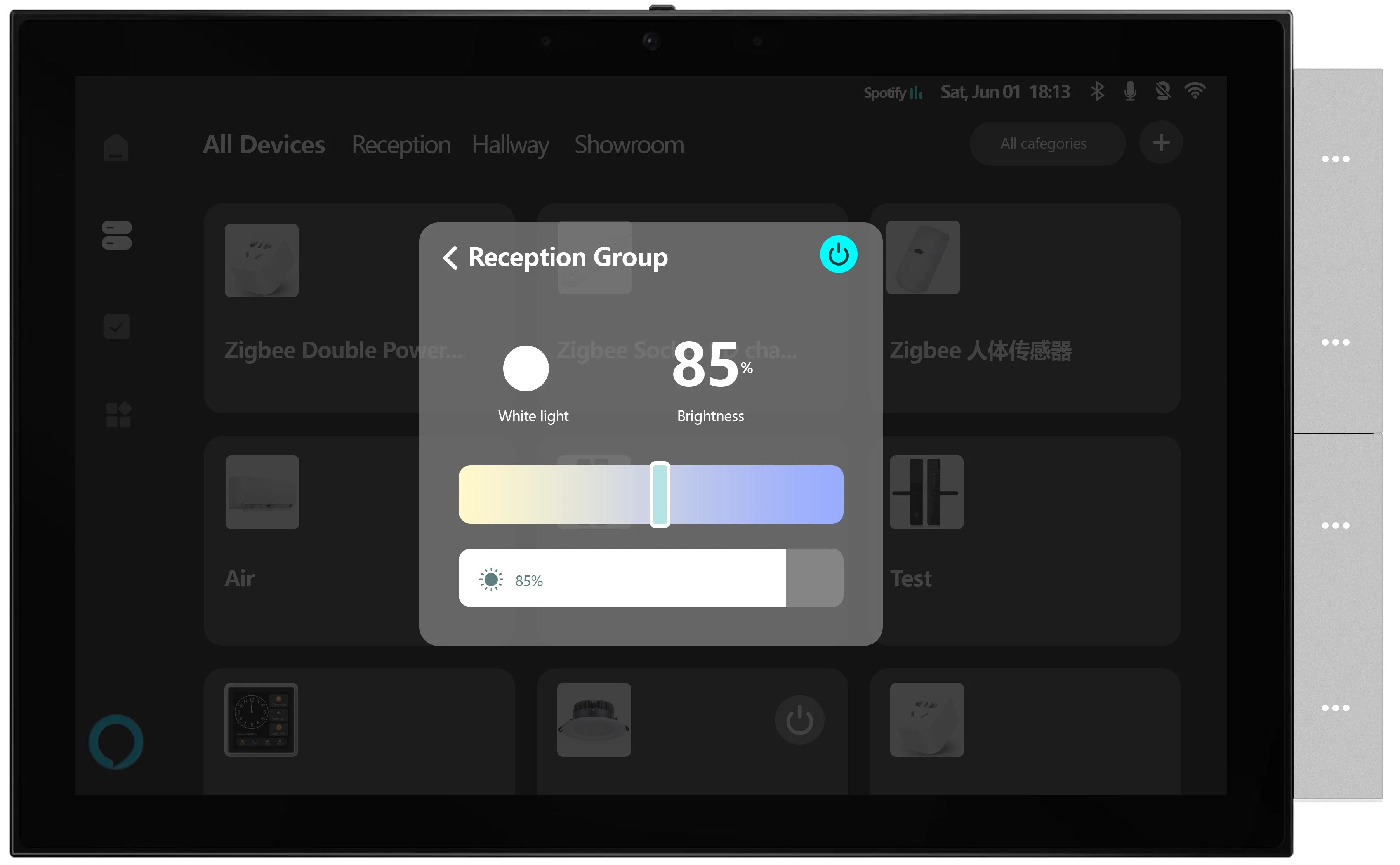 New 10.1" Inch Smart Home Automation Touch Screen Panel WiFi Zigbee Gateway Tuya Central Panel Built in Alexa Smart Home Kit