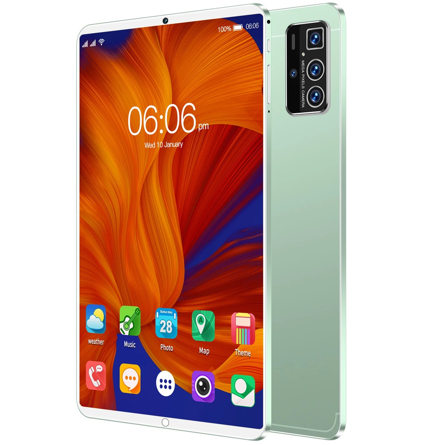 Custom Branded 12 Inch Android Tablet with Dual SIM  16GB+1TB Educational Use Phone Call Capable