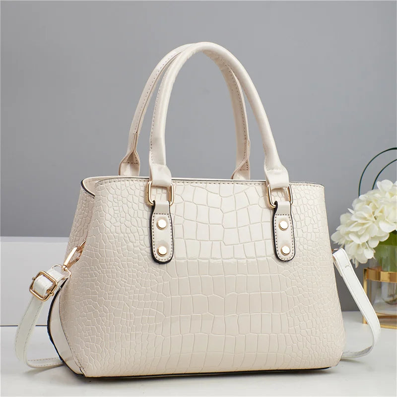 Large Capacity 2025 New Minimalist and Fashionable Versatile Three Piece Bags Women Handbags Bags