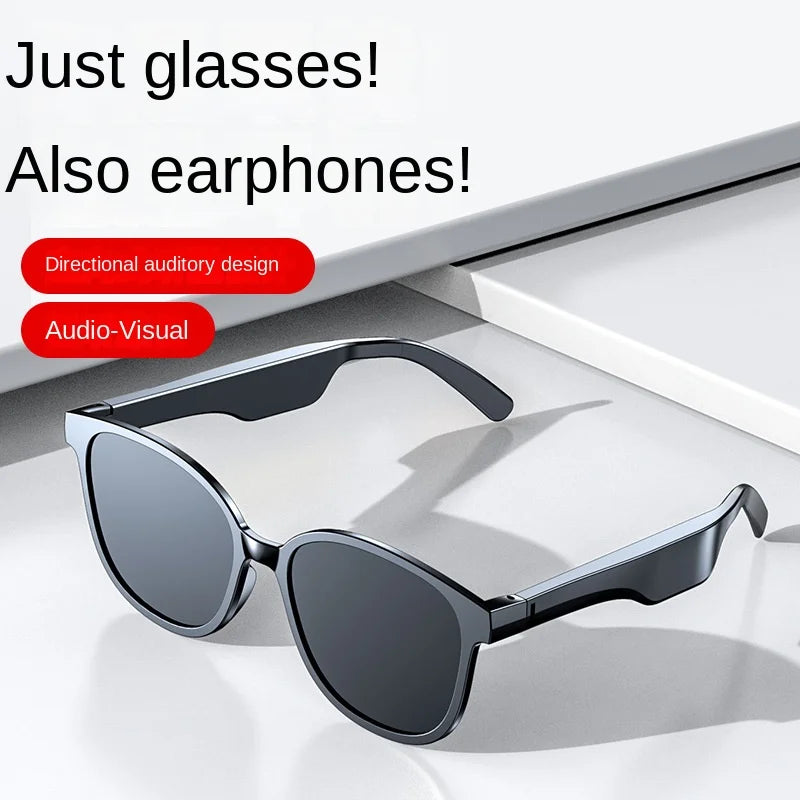 Custom Newest Wireless Speaker Headset Headphone Music Smart Glasses Digital Glass Audio Blue Tooth Sunglasses Smart Sunglasses