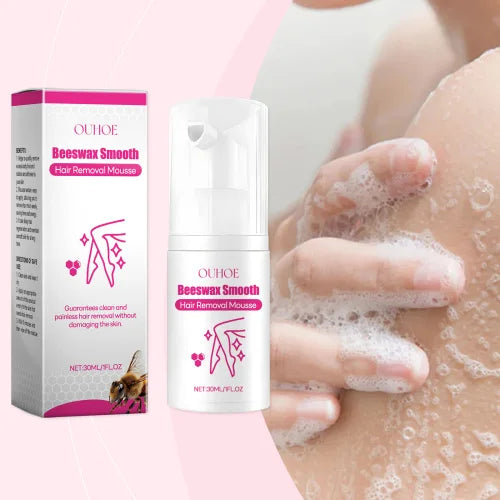 OUHOE Gentle Depilatory Body Hair Removal Refreshing Silky Skin Care Foam Mousse
