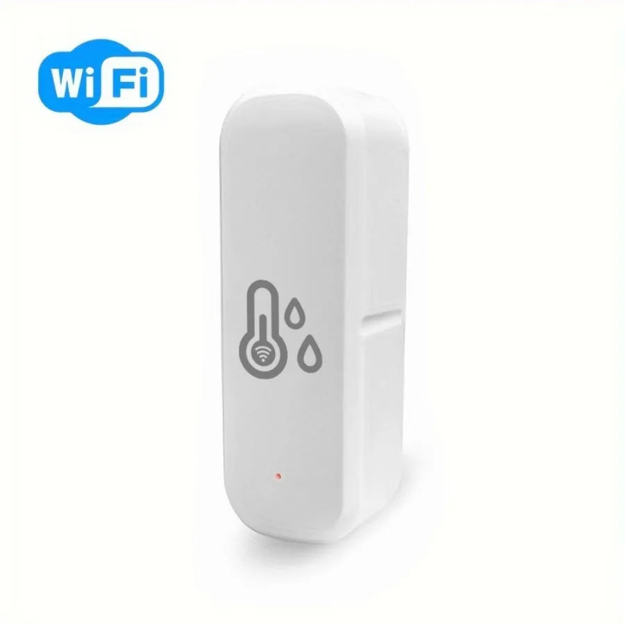 Tuya WiFi APP Remote Monitor Smart Home Var Smart Life Work Assistant Hygrothermograph Measure Temperature and Humidity Sensor