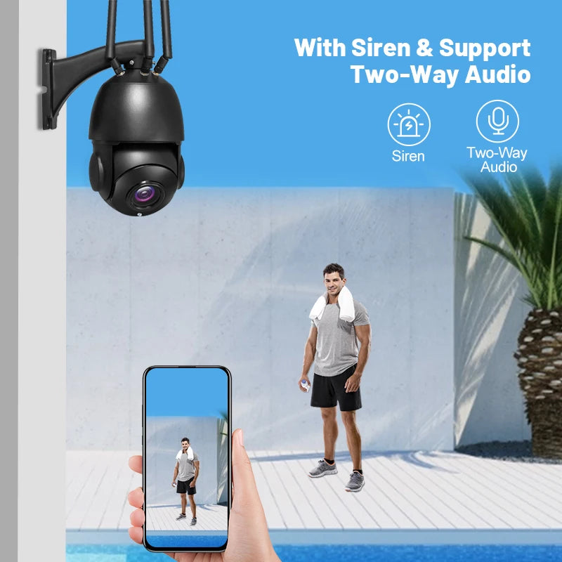 Camara De Seguridad Smart Camera Wifi Ip Wireless Security Cctv Wireless Security Camera Wifi With Night Vision