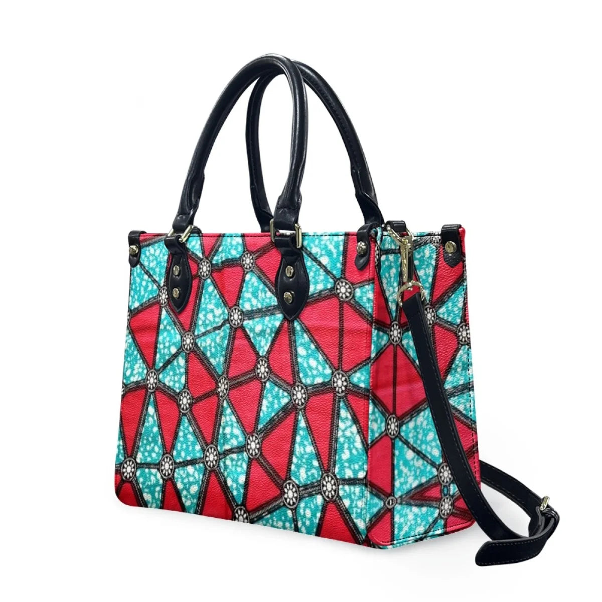 Customize Women's Handbag Leather Bags Women Handbags Ladies Wholesale Custom Polynesia Hawaiian Style Handbags for Women Luxury