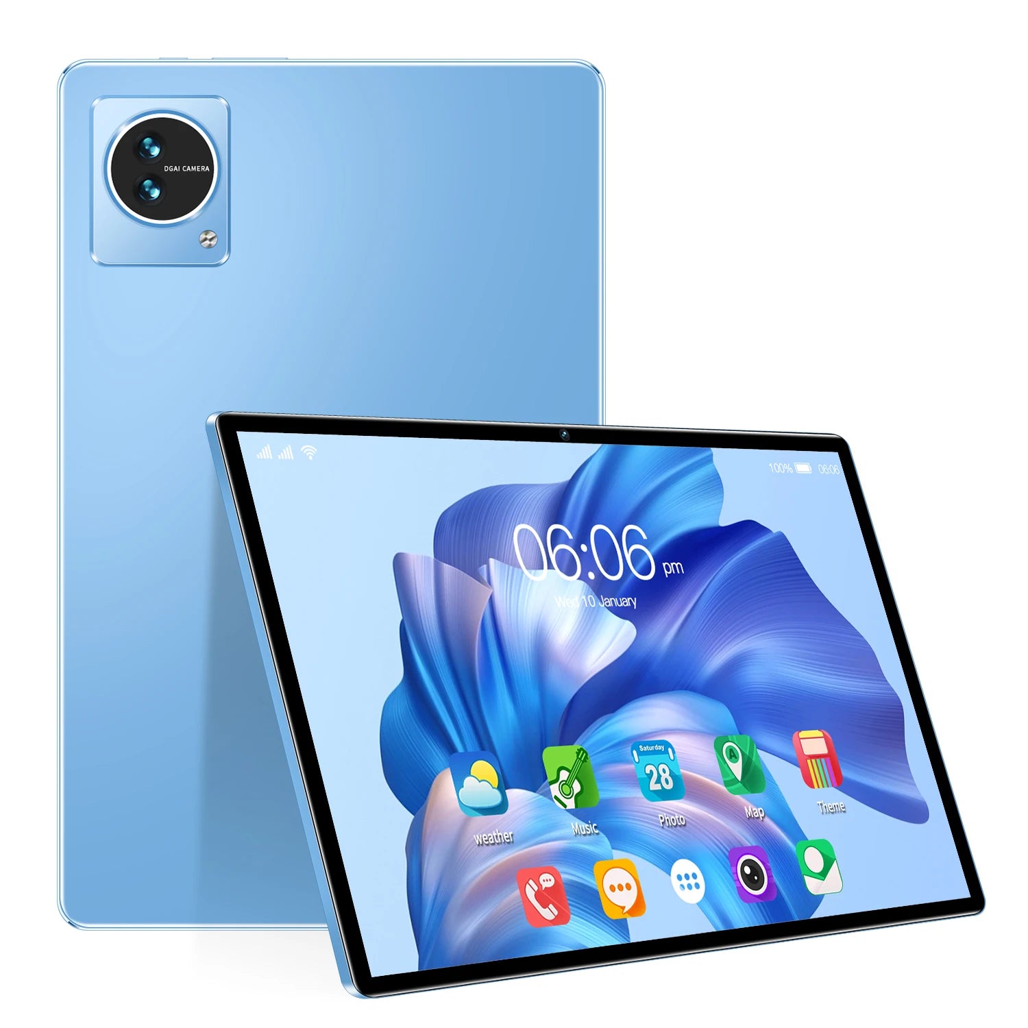 10 Inch V10 Tablet 10-Core Android13 Dual Card Dual Standby 16G+512G Qualcomm Octa Core 1920x1200 4G 5G Compatible Educational