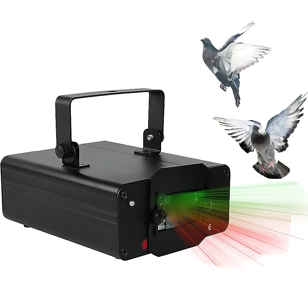 Classic Indoor Bird Laser Light Harmless Bird Repellent Device With RF Control for Farm Warehouse Keep Birds Pigeon Away