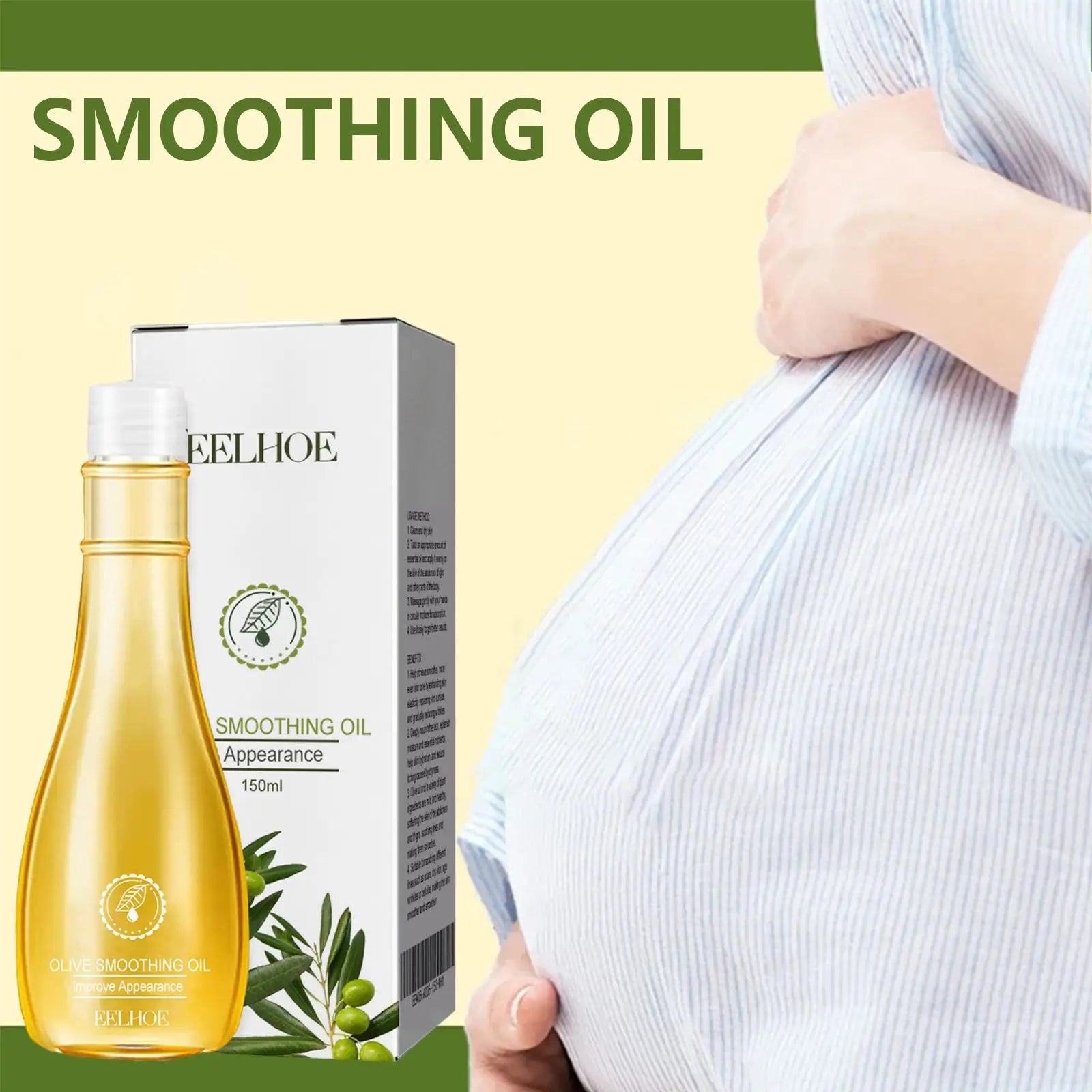 EELHOE Olive Essential Oil for Skin Care Gently Moisturizing Firming and Nourishing