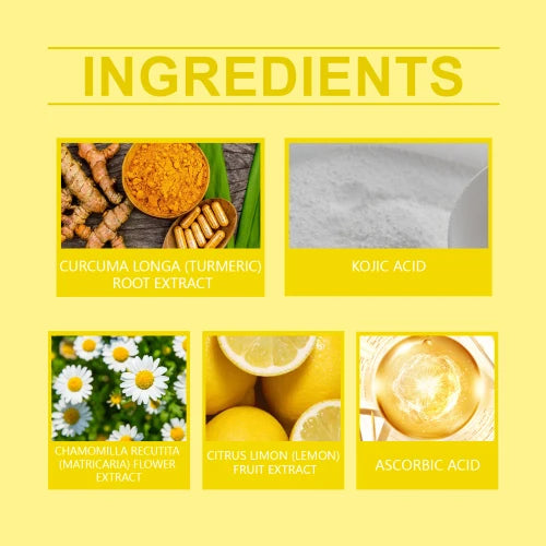 EELHOE Turmeric Gently Cleanses Face Brightens And Nourishes  Refreshing Skin Care Cleansing Pad