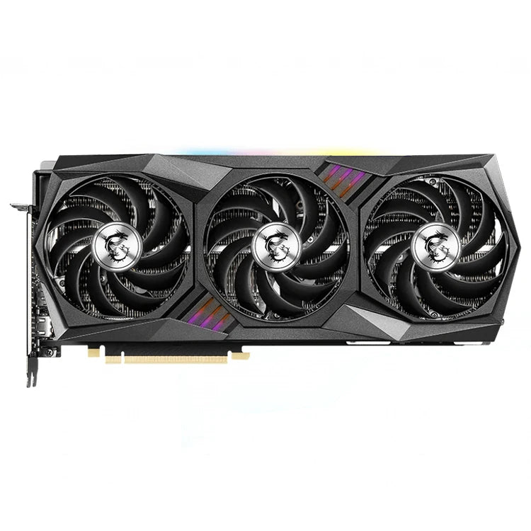 Used MS'I GeForce RTX 3080TI GAMING TRIO 12G Graphics Card with 12GB GDDR6X Memory 19Gbps Memory Speed Video Card