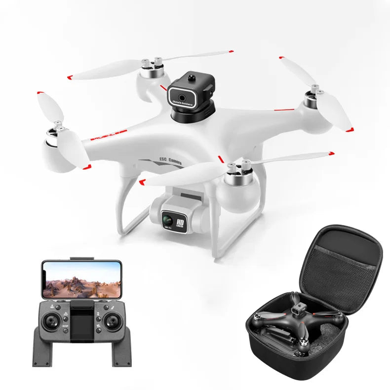 S116 Drone Dual 4K Camera Wifi Folding Brushless Motor Photography Aircraft RC Dron Toys