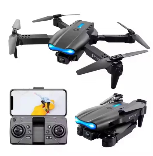 2026 New E99 RC Mini Drone 4K 1080P Dual Camera WIFI FPV Aerial Photography Helicopter Foldable Quadcopter Dron