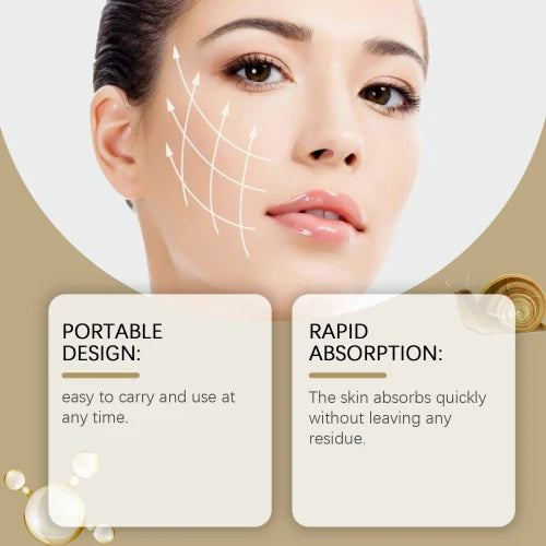 Hoygi Snail Firming Skin Care Essence Nourishes The Face And Rejuvenates The Skin's Natural Elasticity Snail Essence