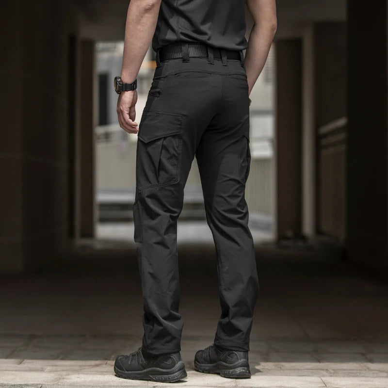 Lightweight Mid Waist Summer Casual Pants Quick Drying Breathable Flat Front Zipper Fly Harem Design Regular Fit Plain Dyed