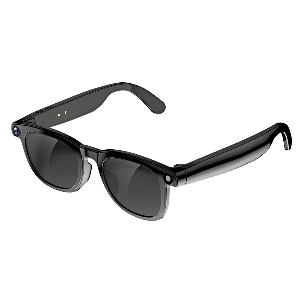 2025 New JS-01Pro Smart Glasses with Camera 1200W Photo 2K Video AI Real-Time Translation Music Call