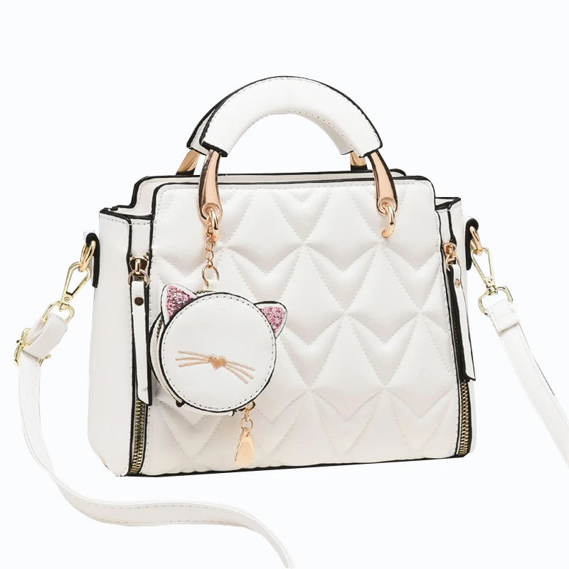 New Leather PU Luxury Hand Bags for Women Cute Bags Women Handbags Ladies Lady Bag Set Handbag Handbags