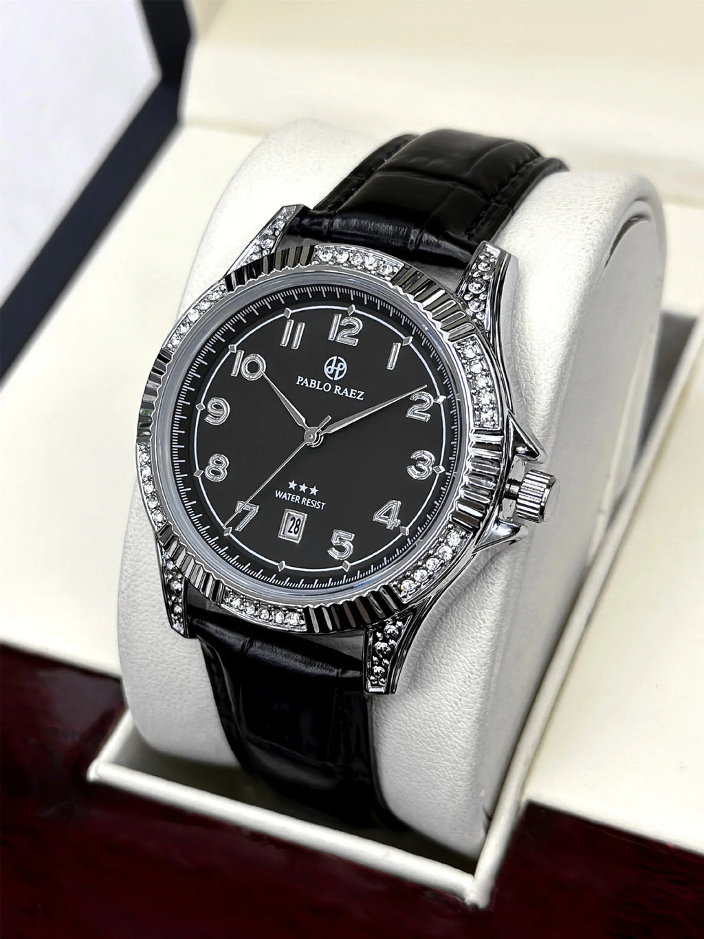 Quartz Watch New High-value Brand Men's Watches Cross-border Foreign Trade for Explosive Fashion Rhinestones Light Luxury