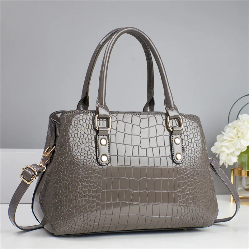 Large Capacity 2025 New Minimalist and Fashionable Versatile Three Piece Bags Women Handbags Bags