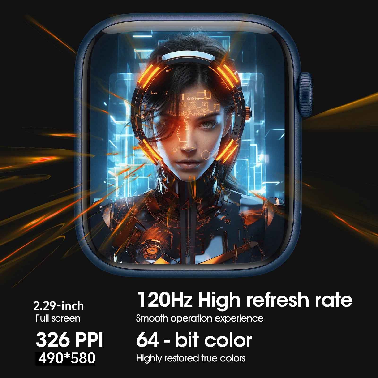 32GB+512GB S11 MAX 5G LTE 2.29inch Smartwatch Android 12.0 Touch ID Smart Watch With 800W Rotating Camera GPS WIFI Sim Card Slot