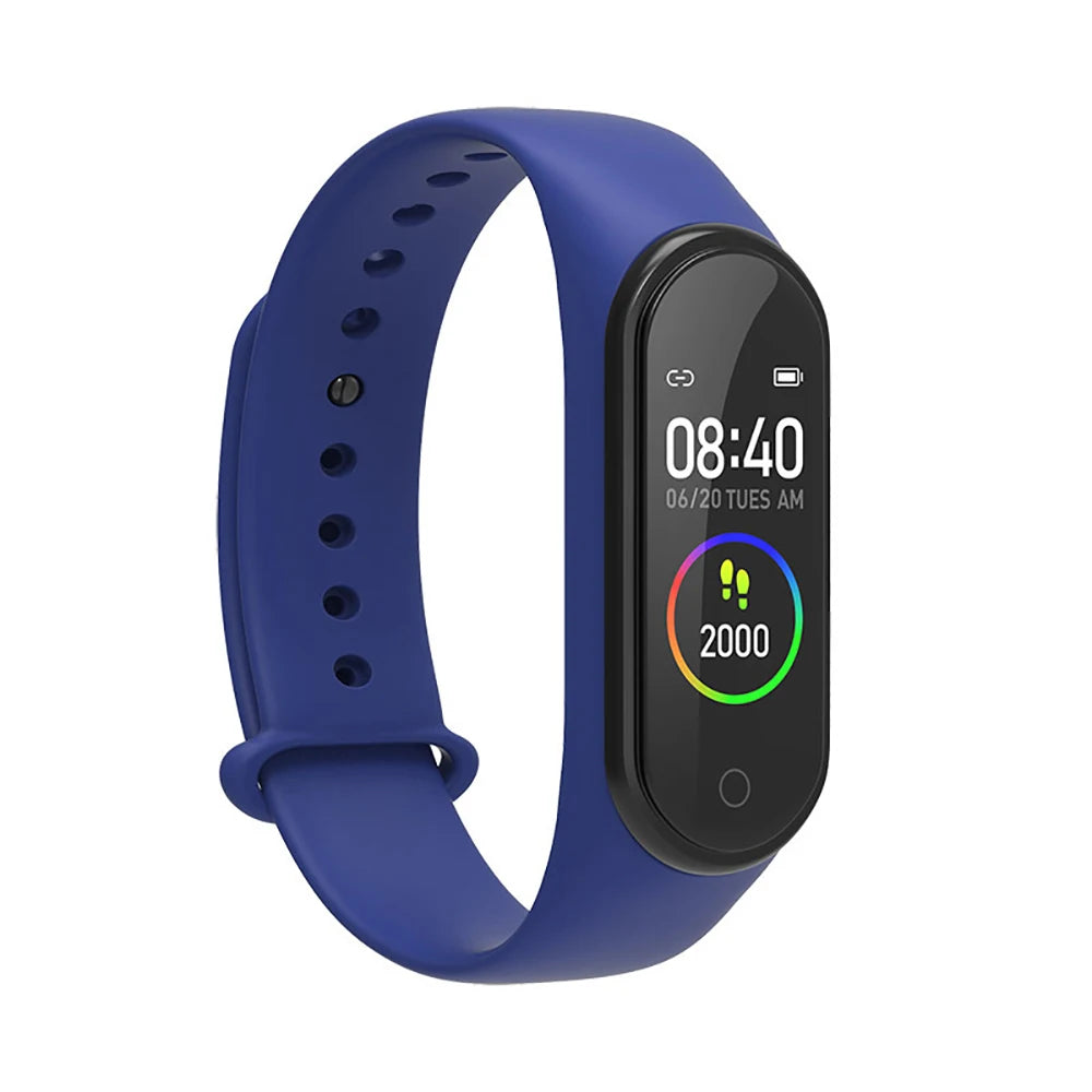Smart Digital Watch Wristbands Waterproof Blood Pressure Heart Rate Monitor Fitness Tracker Sport Smart Bracelet Men Women Kid