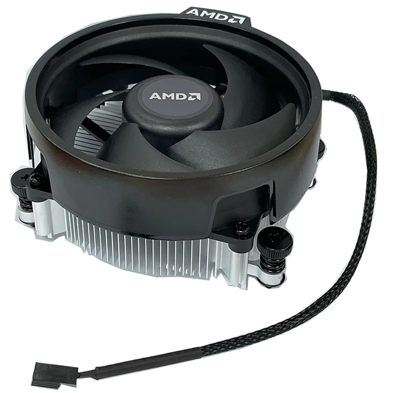 New AMD Original Fan Radiator Cooler Suit For Ryzen 3 Ryzen 5 Ryzen 7 AM5 AM4 CPU R3 R5 5600 5500 5600G R7 5700G R7 5800 R7 7600