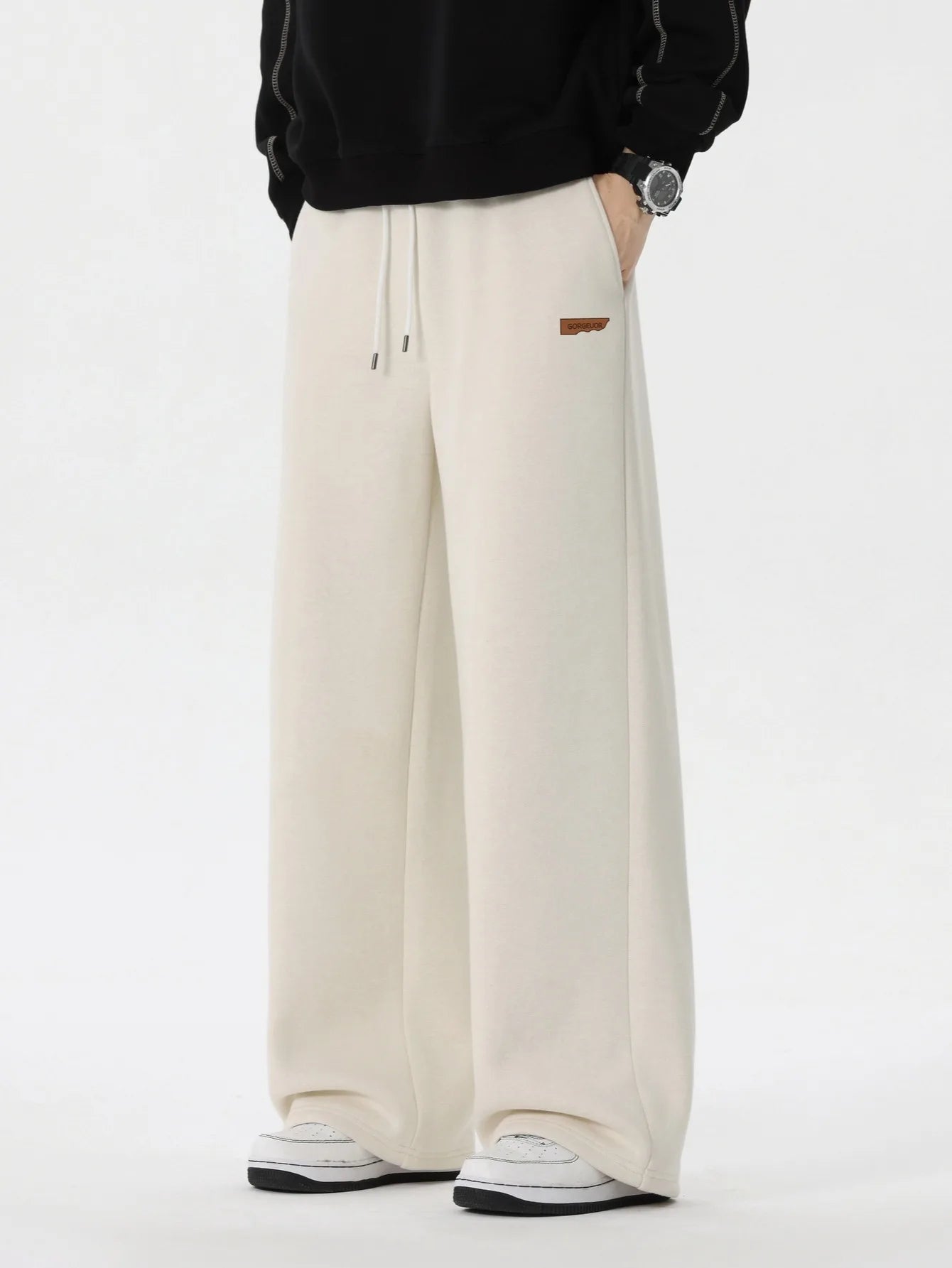 Men's Casual Pants Are Soft and Skin-Friendly, Loose and Non-Restrictive, Suitable for Relaxing at Home, Daily Shopping, Commuting, Outdoor Walks, Casual Gatherings, and Short Vacations