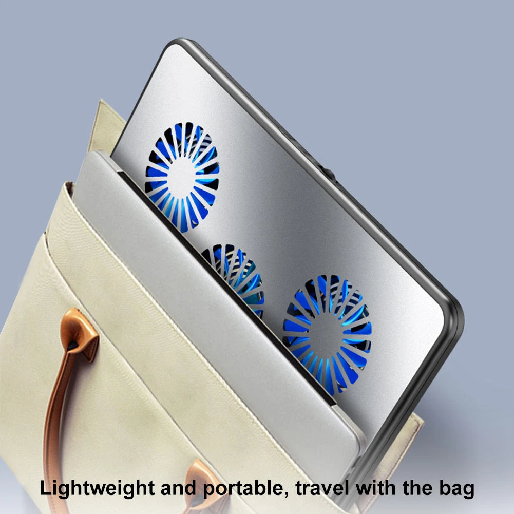 Laptop Cooling Pad Height Adjustable Laptop Cooler 2 USB Ports Notebook Stand for 11-17.3in Computer PC Notebook Gaming Laptop