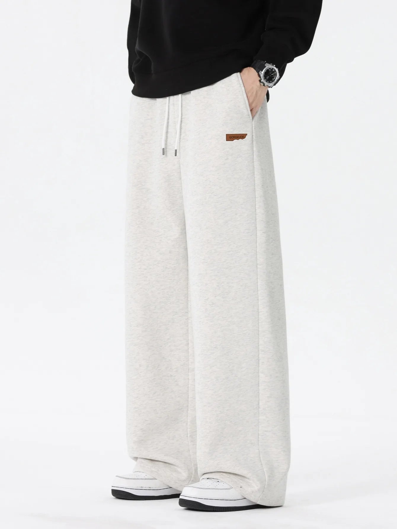 Men's Casual Pants Are Soft and Skin-Friendly, Loose and Non-Restrictive, Suitable for Relaxing at Home, Daily Shopping, Commuting, Outdoor Walks, Casual Gatherings, and Short Vacations