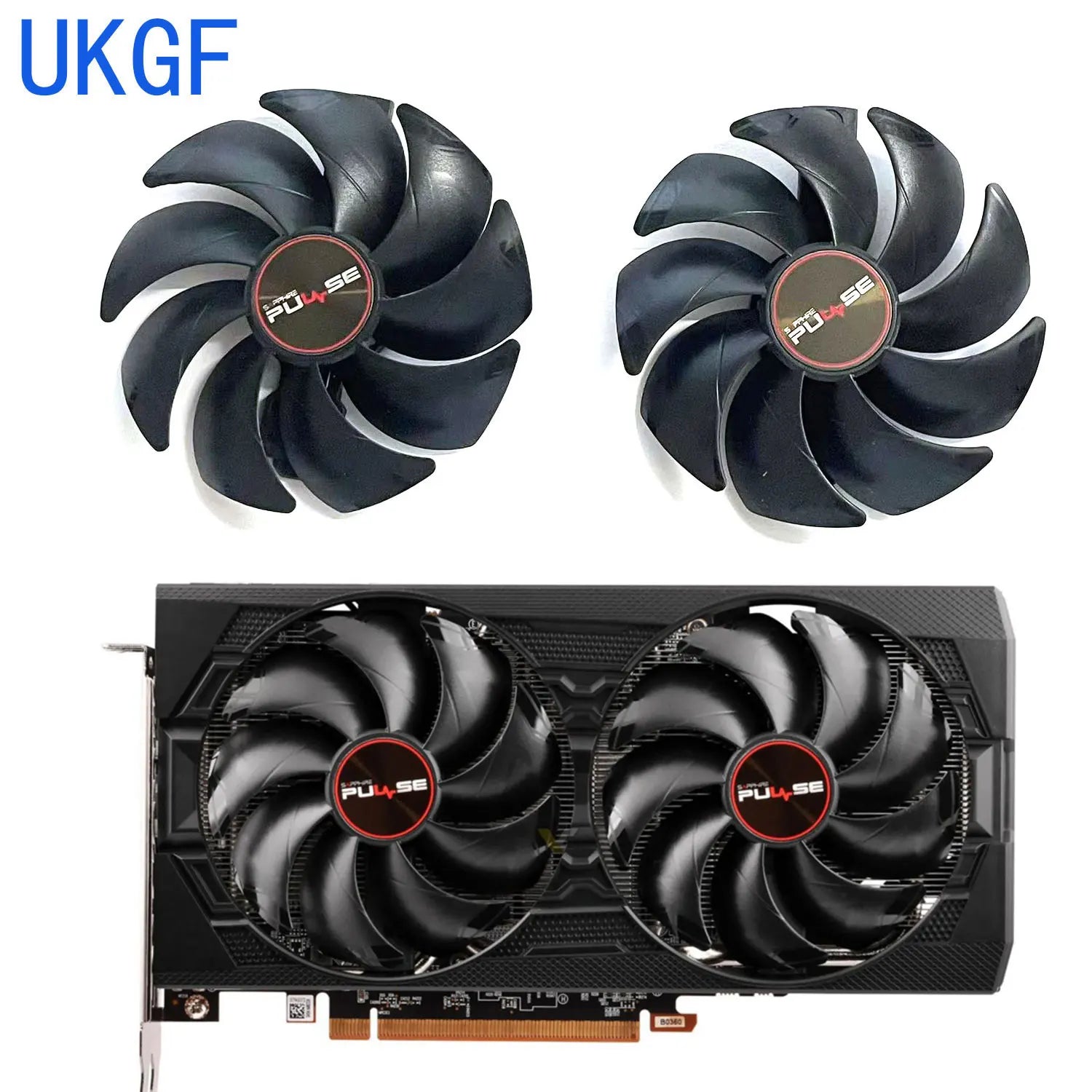 New GPU Cooler 6PIN 95MM FD10015M12D RX5700 XT GPU F Fan for SAPPHIRE Radeon RX5500XT RX5600 5700XT PULSE BE SE OC Graphics Card
