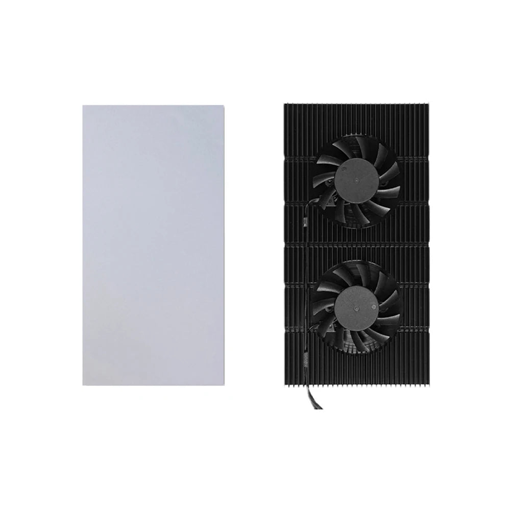 GPU Backplane Radiator Graphics Card Backplane Heatsink Alloy Aluminum Video Memory VRAM Radiator for RTX 3090 3080 3070
