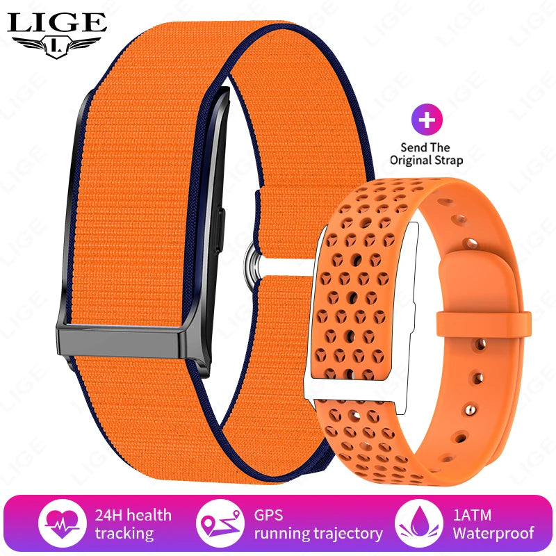 New Sport Band Heart Rate Blood Oxygen Monitor Fitness Tracker Smart Bracelet Pedometer Call Reminder Smartwatch for Men Women