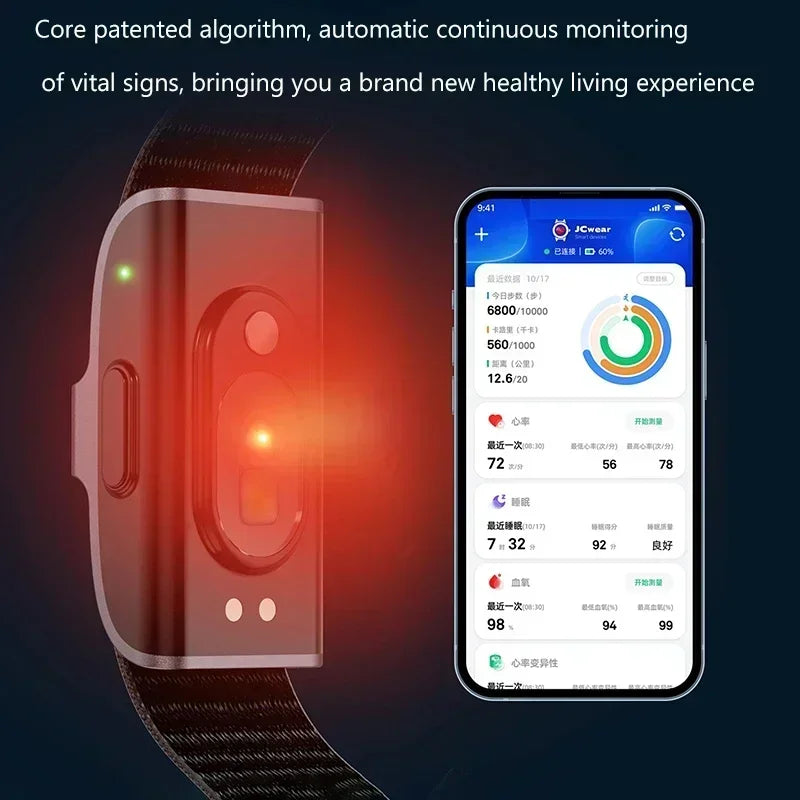 Smart Bracelet Heart Rate Blood Pressure Monitor Pedometer Sport Fitness Electronic Watch Wristbands for Men Women Tracker IP68