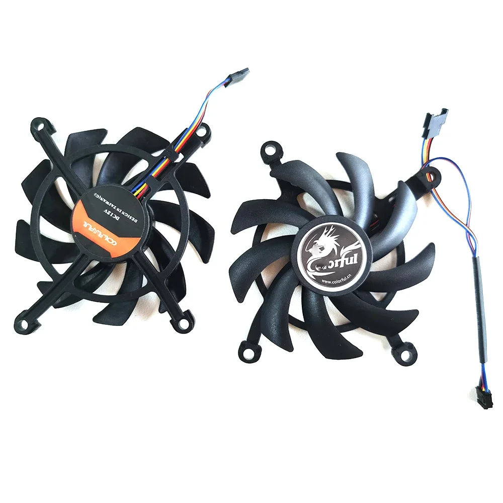 4Pin RTX 2060 2060SUPER Replace for COLORFUL GeForce GTX 1660Ti 1650 1660 SUPER Graphics Card Cooling Fan