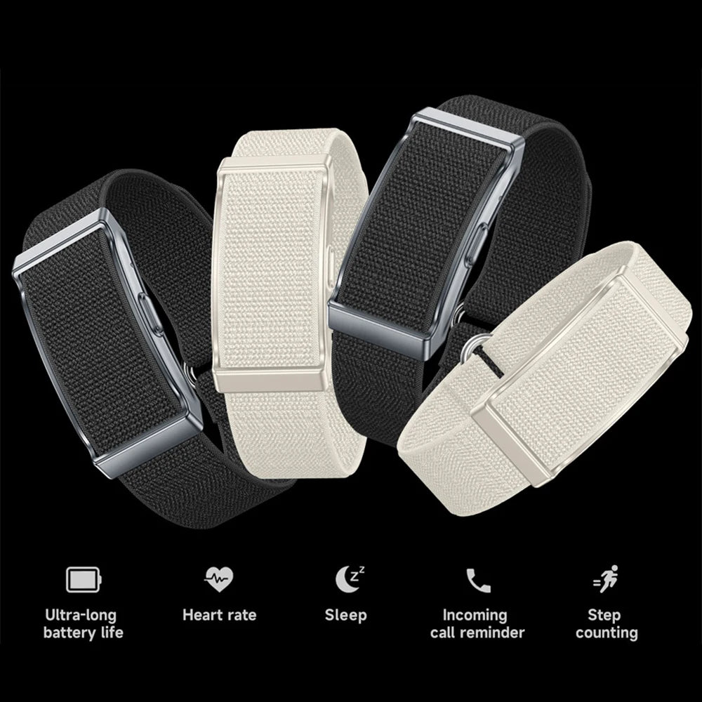 New Screenless Smart Watch Heart Rate Blood Oxygen Health Monitor Wristwatch Sports Fitness Tracker Smartwatch For Men Women