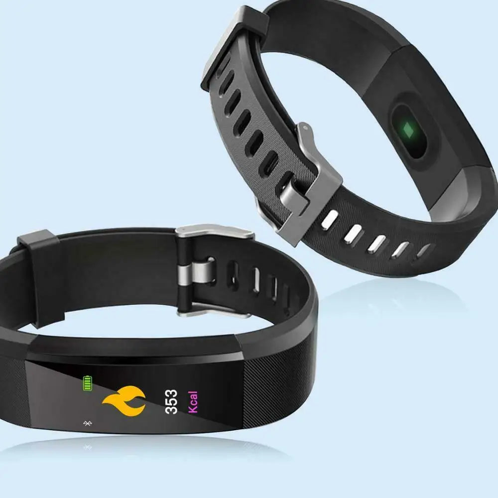 Smart Bracelet Heart Rate Blood Pressure Band Fitness Tracker Smartband Bluetooth-compatible Wristband For Fitbits Smart Watch