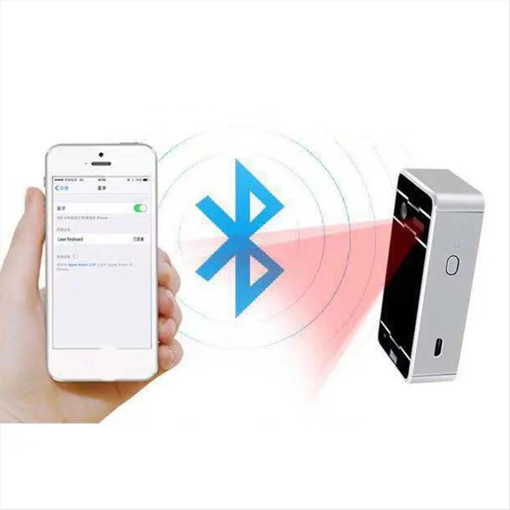 2026 New + Virtual Keyboard Bluetooth Wireless Touch Projector Phone Keyboards for Computer Pad Laptop with Mouse Function