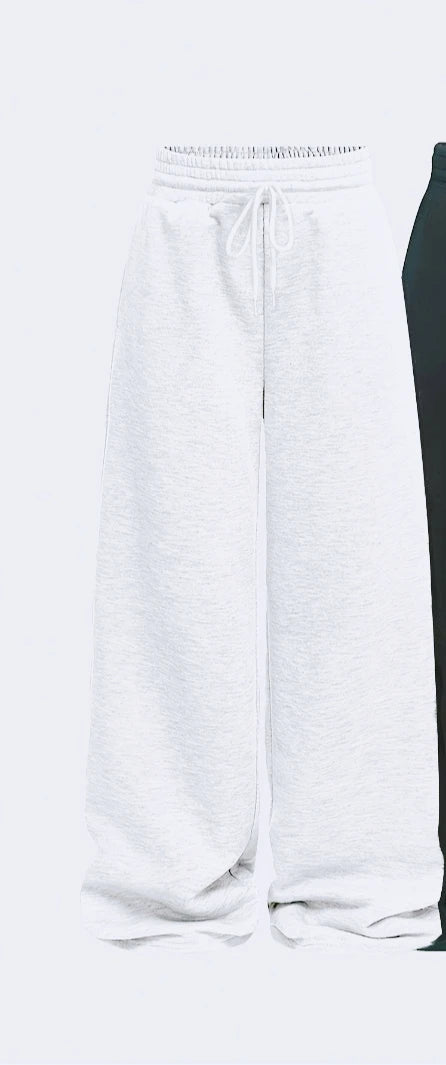 Casual Pants for Women: Simple Front-Tie Loose Fit Wide-Leg Trousers, Perfect for Spring, Summer, and Fall  Everyday Comfortable
