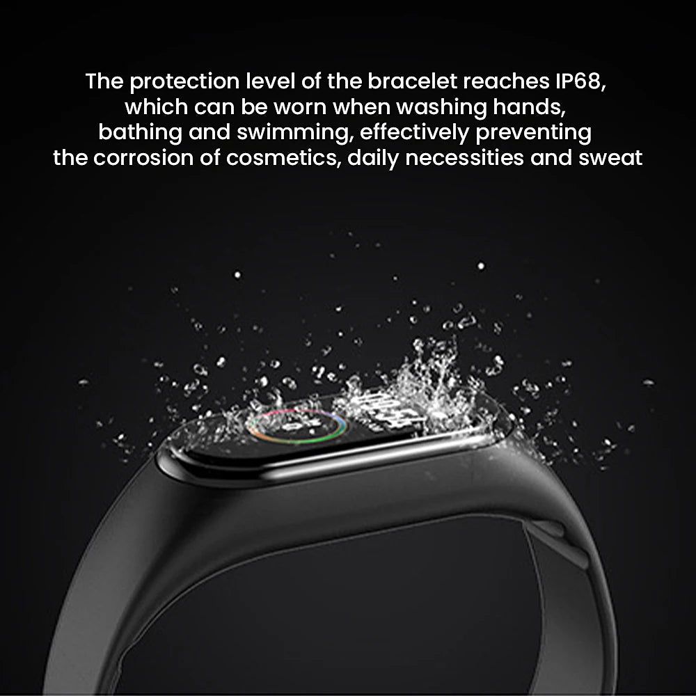 Smart Digital Watch Wristbands Waterproof Blood Pressure Heart Rate Monitor Fitness Tracker Sport Smart Bracelet Men Women Kid