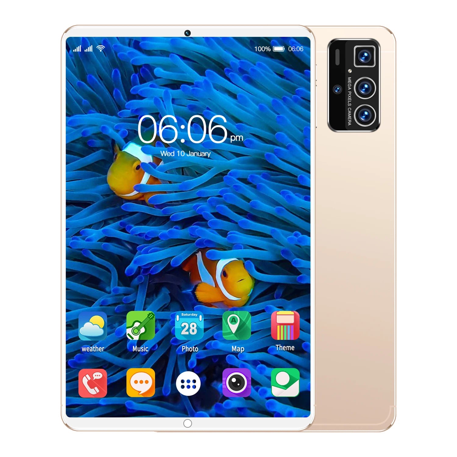 JDL PB-4 Pro 14 Tablet computer, 10.1 inches, 800*1280,2+16GB, Android 7.0,4000mAh battery, 6735 chip, 0.3MP+2MP