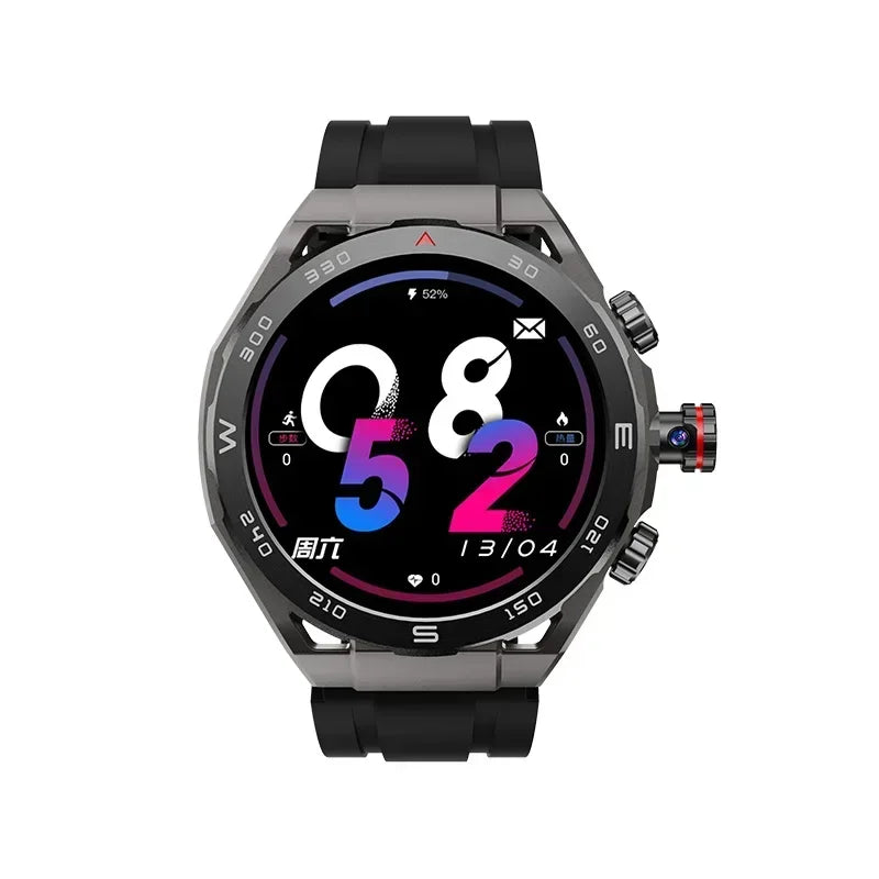 2025 New smartwatch VP900 WiFi GPS Navigation AMOLED HD Screen Fitness 4G SIM Card Camera Video Call Waterproof smart watch men